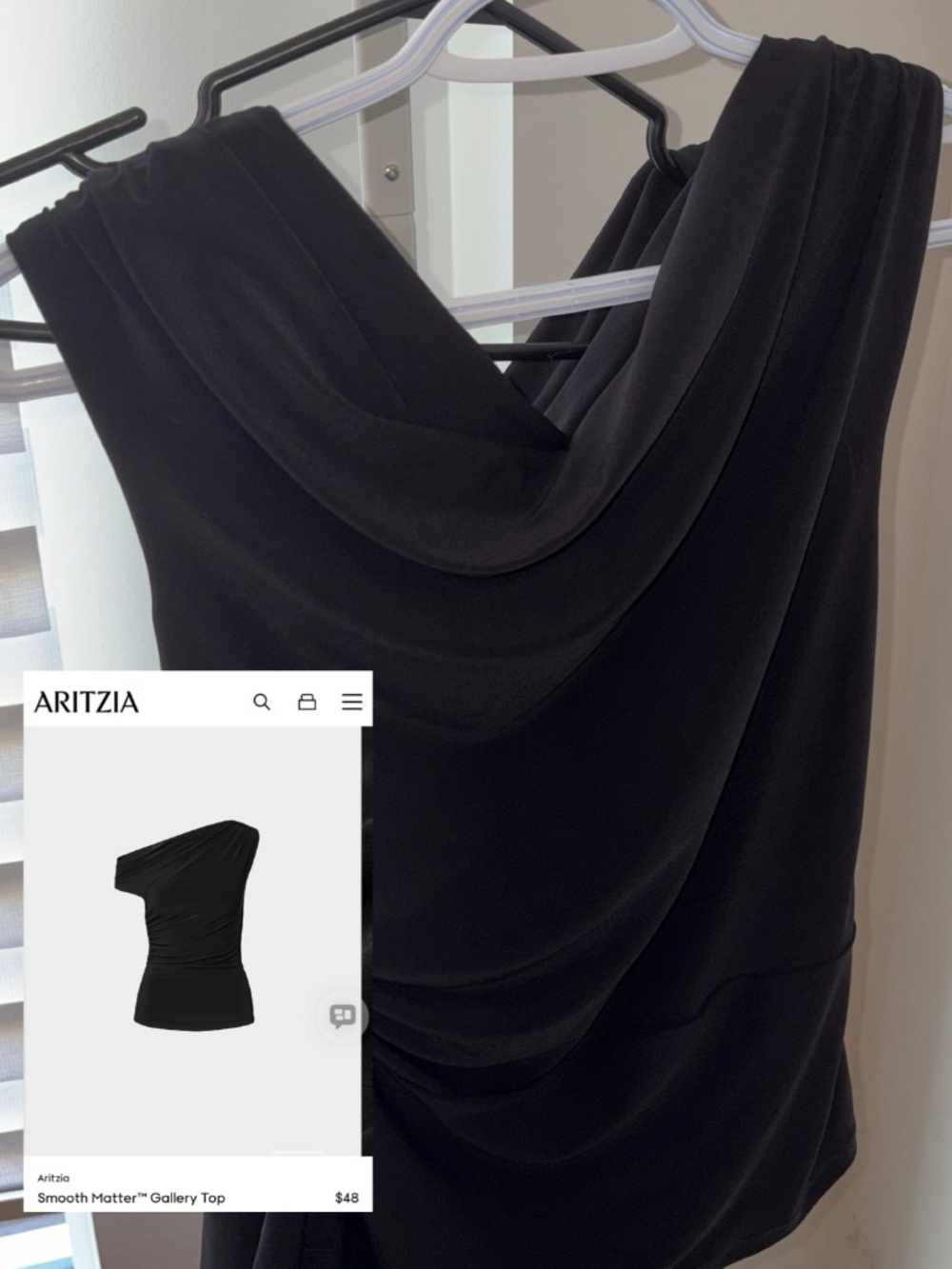Gallery Top - Black - Babaton Aritzia